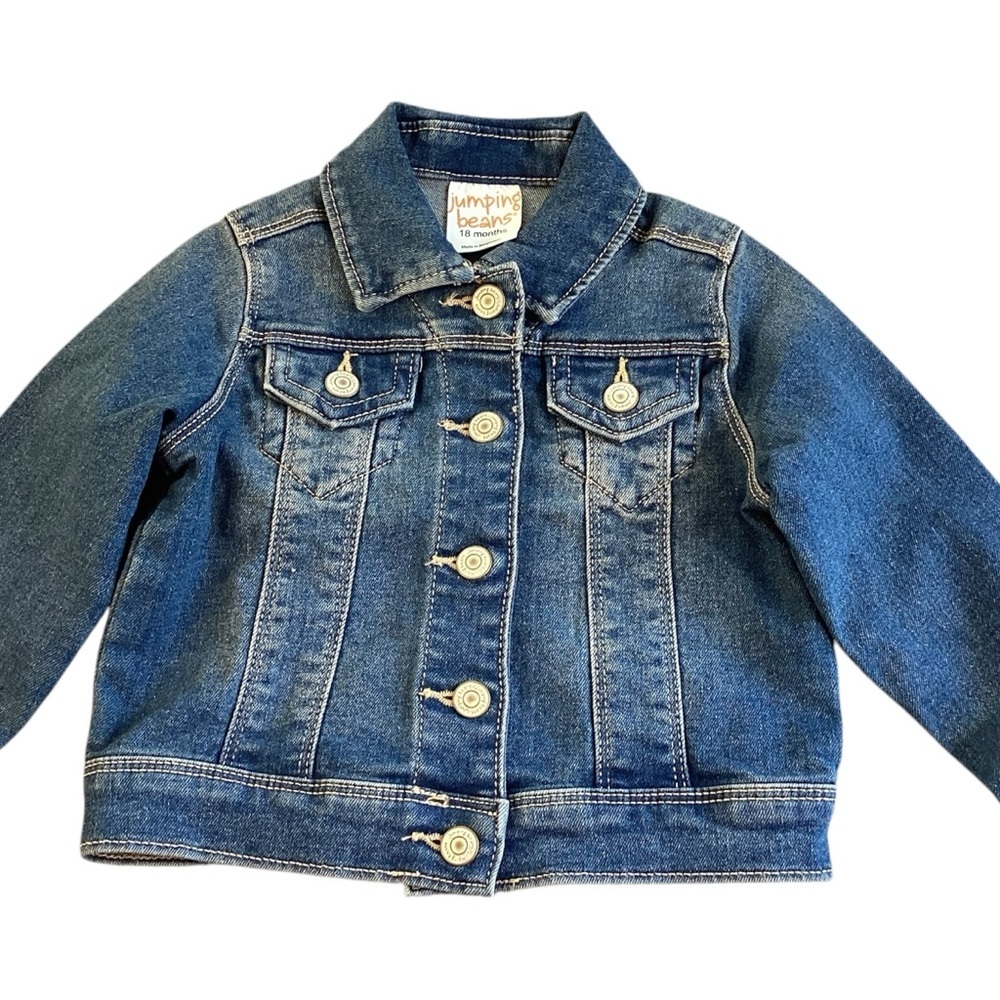 Jumping Beans Denim Jean Trucker Jacket, 18‎ Months